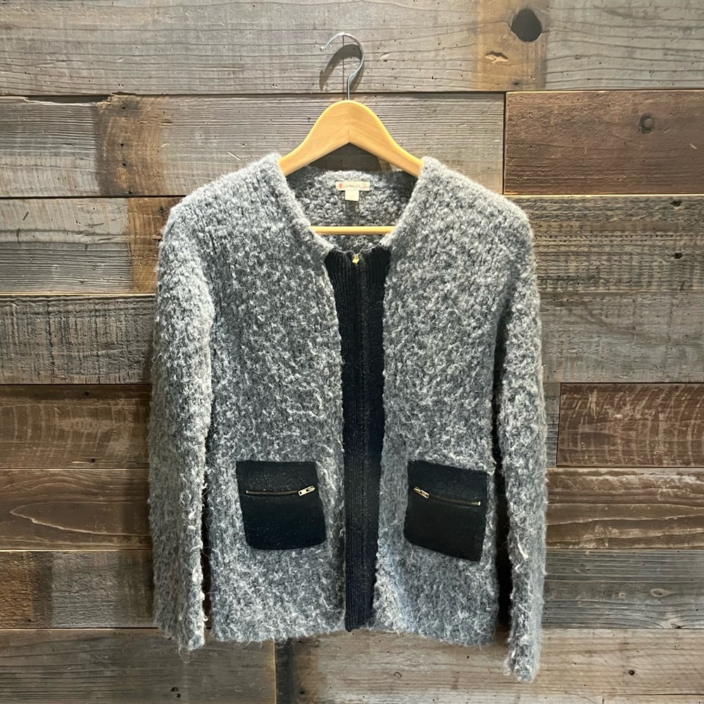 Crewcuts Zip Front Sweater - Picture 3 of 7
